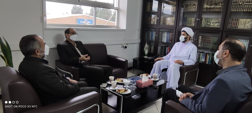 دیدار رئیس پارک علم و فناوری گلستان با مدیرکل اوقاف و امور خیریه استان